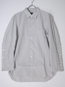 COMME des GARCONS HOMME PLUS/コムデギャルソンオムプリュス テイラーリングフォーパンクス期 袖カフスボタンシャツ [MSHA73959]