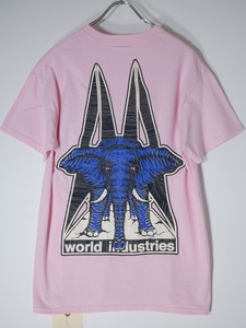 ジャクソンマティスJACKSON MATISSE 2021AW ×World Industries 「MikeVallery Blue Elephant」Tシャツ新品[MTSA66451]