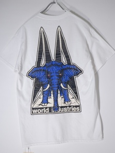 ジャクソンマティスJACKSON MATISSE 2021AW ×World Industries 「MikeVallery Blue Elephant」Tシャツ新品[MTSA66452]