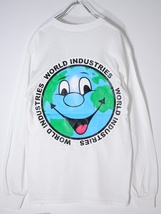 ジャクソンマティスJACKSON MATISSE 2022SS ×World Industries GLOBE長袖Tシャツ新品[MTSA68418]_画像2