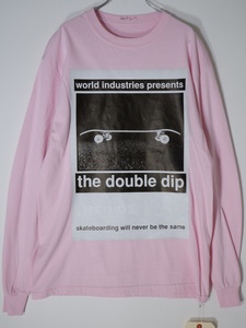 ジャクソンマティスJACKSON MATISSE 2022SS ×World Industries the double dip長袖Tシャツ新品[MTSA68425]