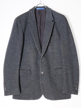 PS PAUL SMITHポールスミス WOOL COTTON JERSEY JACKET 裏地コスモス星座柄ウールコットンジャージージャケット[MJKA69839]_画像1