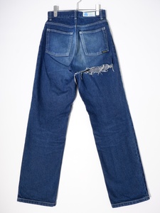 MAGIC STICKマジックスティック 2021SS HER WOMEN’S JEANS JENNIFERレディース クラッシュデニムパンツ [LDNA73592]