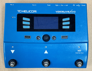 TC-HELICON VoiceLive Play ボーカルエフェクター （動作確認済）専用マイク＆ケーブル付き　送料無料