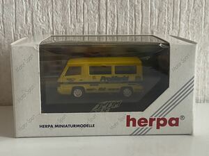 ヘルパ 1/87 メルセデスベンツ 100D ザクスピード herpa Mercedes Benz Zakspeed-Team DTM