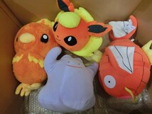 【HW67-13】【160サイズ】ポケモン ぬいぐるみセット/ポケットモンスター/ピカチュウ ミミッキュ イーブイ ポッチャマ 他_画像2