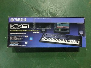 【KM14-18】【180サイズ】YAMAHA ヤマハ/MIDIコントローラー USBキーボード KX61/通電可/ジャンク/※傷・汚れ・外箱傷み有