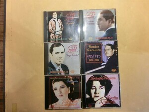 MC【SY01-32】【60サイズ】▲EL BANDONEON CD6枚セット/ROSITA QUIROGA/LIBERTAD LAMARQUE/CARLOS GARDEL 他