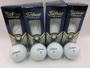 【MK3-05】【60サイズ】▲Titleist/タイトリスト/ゴルフボール/NXT Tour S/アパホテル/NO.1～4/※外箱にイタミ