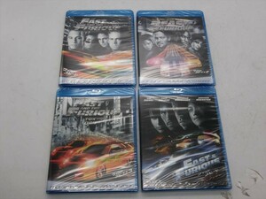 MD【SD2-74】【送料無料】♪未開封/Blu-ray/ワイルド・スピード 4本セット/MAX/×2/×3/ポール・ウォーカー/洋画