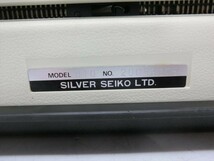 【IJ26-88】【100サイズ】SEIKO 精工/SiLVER-REED 810 手動式タイプライター/ジャンク扱い/※傷・汚れ有_画像3