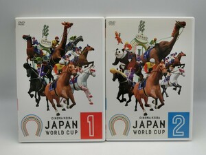 【HW68-81】【送料無料】DVD/cinema keiba japan worldcup 1・2 2枚セット/真島理一郎 短編CG作品/※ヤケ・盤スレ汚れ有