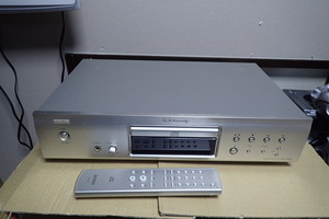 中古品　リモコン付き　DENON　デノン 　CDプレーヤー　 DCD-755AE