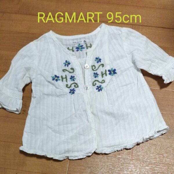 RAGMART 子供服 七分袖　シャツ　95cm