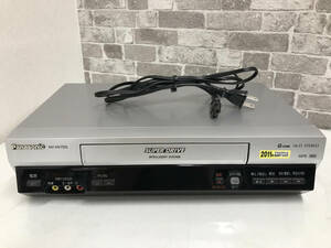 ★中古品★ Panasonic パナソニック NV-HV72G-S VHSビデオデッキ VHR ビデオデッキ 2006年製 リモコン欠品