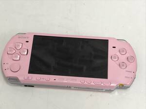 ★ジャンク★ SONY PlayStation Portable PSP ソニー プレイステーション ポータブル PSP-3000 ピンク 本体のみ