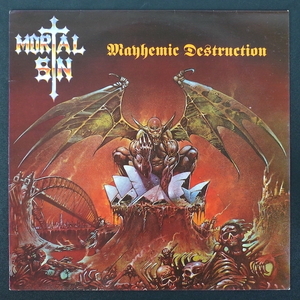 【決算セール！】Mortal Sin Mayhemic Destruction UK盤 VERH48 スラッシュ