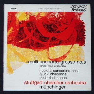Munchinger Corelli Christmas Concerto UK盤 MAT:1E CS6206 クラシック