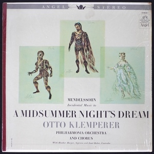Klemperer Mendelssohn A Midsummer Night's Dream US盤 S35881 クラシック