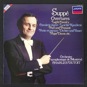 Charles Dutoit Suppe Overtures オランダ盤 DIGITAL 414408-1 クラシック