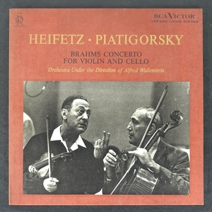 Heifetz Piatigorsky Brahms Cello Concerto US盤 LDS-2513 クラシック