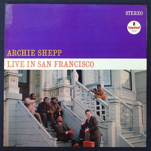 【決算セール！】Archie Shepp Live In San Francisco 橙 ABC-PAR RVG AS-9118 ジャズ