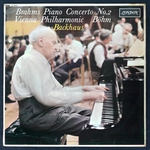 Backhaus Bohm Brahms Piano Concerto No.2 UK盤 大ffrr CS6550 クラシック_画像1