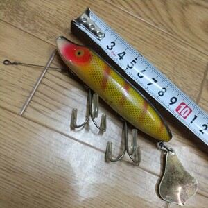  Heddon flap tail pa-chi color wood made compact flight postage included 