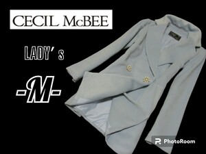 レディースM◇CECIL MC BEE◇コート 水色