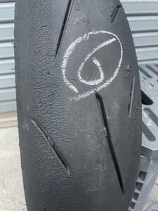 中古　ダンロップ　α13sp 140/70R17 CBR250R MC41 タイヤ　リアタイヤ　⑥