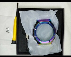 * purple .. Rainbow bezel *G-SHOCK correspondence *GA-2100,GA-2110 bezel *