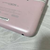 ニンテンドー　３DS　LL　RED-001　ピンク×ホワイト　本体_画像7