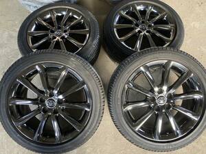 トヨタ　純正ホイール　タイヤ４本セット　18インチ　マークX/カムリ/クラウン　TOYOTA マークX 後期　235/45R18 5×114.3 スパッタリング