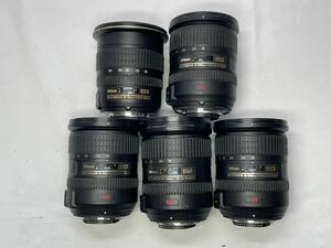 19 Nikon AF-S NIKKOR 18-200mm F3.5-5.6G ED VR / 12-24mm F4G ED 5本 まとめ売り ジャンク