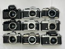 56 Nikon F2フォトミック / FE / FG / FM / EL2 / FM10 9台 まとめ売り ジャンク _画像1