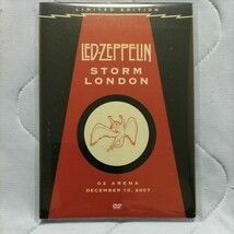 再値下DVD LED ZEPPELIN/レッドツェッペリン 奇跡復活ライヴ STORM LONDON/02アリーナロンドン2007