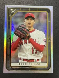 大谷翔平 2021 Topps Gallery RAINBOW FOIL パラレル Shohei Ohtani ドジャース MLBカード