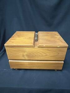 裁縫箱アンティーク 木製 ソーイングボックス 小物入れ 裁縫箱 ジュエリーボックス 木箱 引出し インテリア シンプル レトロ収納