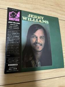 CD/ 輸入盤　日本語帯付　BIG PINK 限定紙ジャケット　VSCD-2237/ JERRY WILLIAMS ジェリー・ウィリアムス
