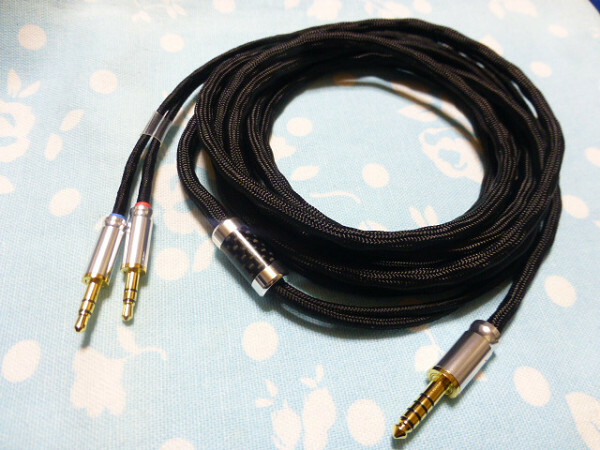 TAGO STUDIO T3-01 T3-03 HiFiMAN SUNDARA ANANDA MOGAMI 2944 八芯 ブレイド編 4.4mm5極 300cm かなり長め 高品質ver TA-ZH1ES TEAC UD505