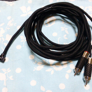 4.4mm5極 (抵抗入) L字 Walkman → RCA ×2 ライン入力 ケーブル PC-Triple-C/EX 200cm 長め トープラ販売 銀メッキ FURUTECH CF-102(R)