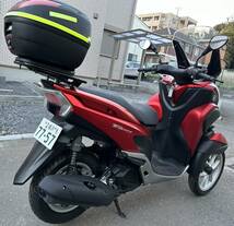 YAMAHA トリシティ125 側車付軽二輪　構造変更済　普通自動車免許仕様　2.2万キロ　自賠責保険込 乗車定員3名　横浜　通勤　通学　送迎　_画像3