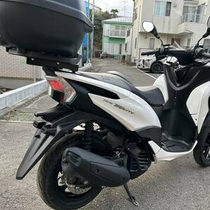 YAMAHA トリシティ155 通勤 通学 低走行 人気 トライク登録可 横浜 普通自動車免許 ロングスクリーン ローダウンシート の画像3