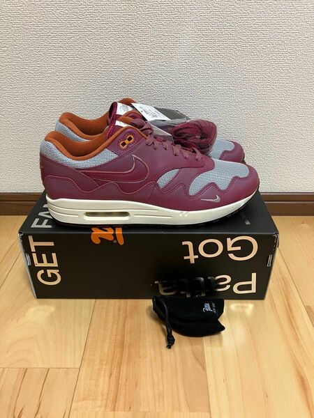 Patta × Nike Air Max 1 "Night Maroon"