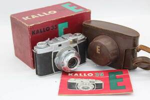 [ returned goods guarantee ] [ origin box attaching ]KALLO 35ko-waKowa Prominar F.C. 48mm F2.8 case attaching range finder camera s6481