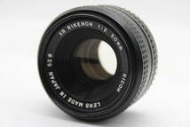 【返品保証】 【和製ズミクロン】リコー Ricoh XR RIKENON 50mm F2 レンズ s6855_画像1