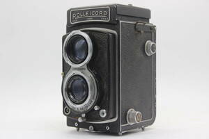 【訳あり品】 ローライ Rolleicord Carl Zeiss Jena Tessar 7.5cm F3.5 二眼カメラ s7235