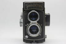【返品保証】 ヤシカ Yashicaflex NKS-FB Heliotar 80mm F3.5 二眼カメラ s7465_画像2