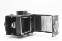 【返品保証】 ヤシカ Yashicaflex NKS-FB Heliotar 80mm F3.5 二眼カメラ s7465_画像9