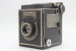 【訳あり品】 PiLOT 6 K.W.Anastigmat 7.5cm F4.5 ボックスカメラ s7478